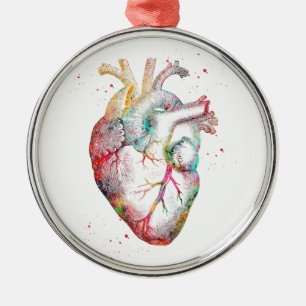 Ornement En Métal Coeur humain