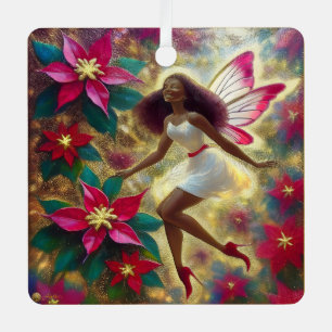 Ornement En Métal Collection de fées de Noël - Auburn