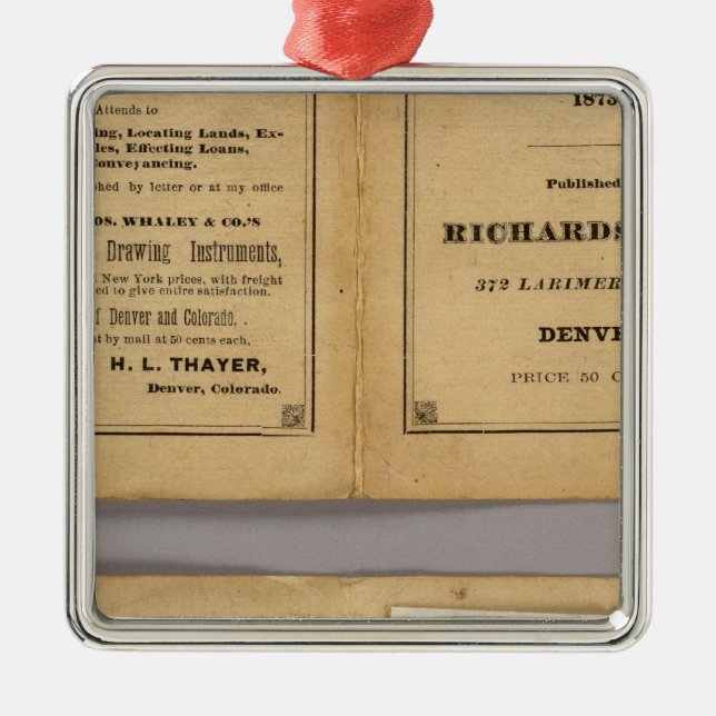 Ornement En Métal Colorado 8 (Devant)