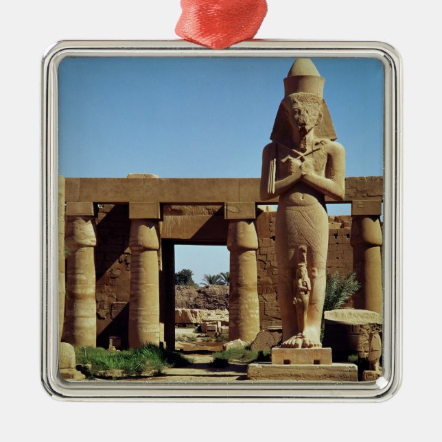 Ornement En Métal Colosse de Ramesses II : statue debout de (Devant)