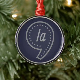 Ornement En Métal Comma la Kamala Harris