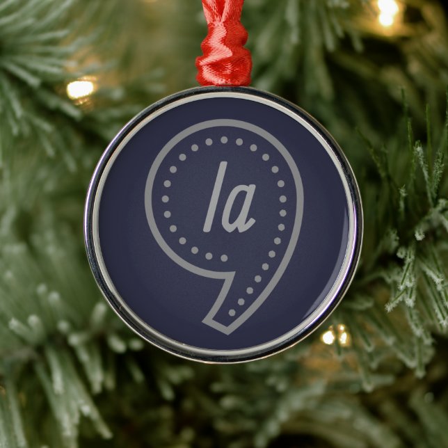 Ornement En Métal Comma la Kamala Harris (Arbre)