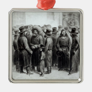 Ornement En Métal Commerçants et négociants juifs