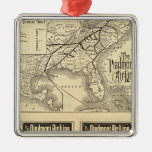 Ornement En Métal Compagnie aérienne de Piémont