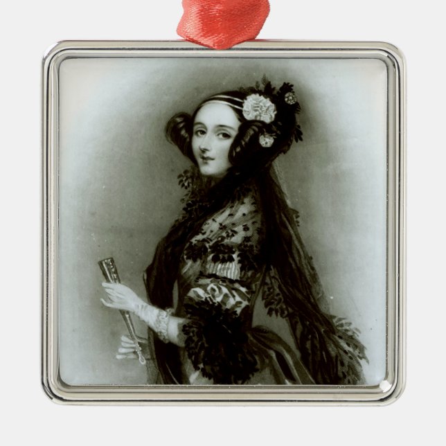 Ornement En Métal Comtesse d'ADA Byron d'Augusta de Lovelace (Devant)