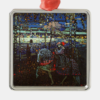 Ornement En Métal Couples d'équitation par Wassily Kandinsky