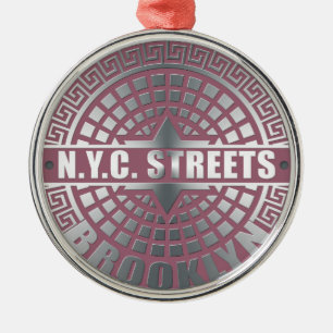 Ornement En Métal Couvercles de regards Brooklyn
