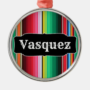 Ornement En Métal Couverture mexicaine de Serape d'Espagnol fait sur