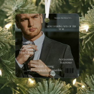 Ornement En Métal Couverture photo de la plupart Dashing Man Magazin