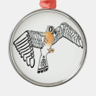 Ornement En Métal Crécerelle