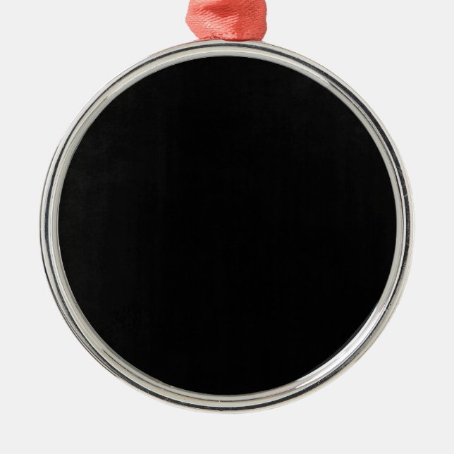 Ornement En Métal Créez votre propre (Devant)