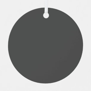 Ornement En Métal Créez Votre Propre Conception Personnalisée gris f