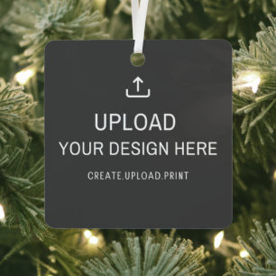 Ornement En Métal Créez votre propre l Téléchargez votre conception