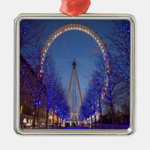 Ornement En Métal Crépuscule d'oeil de Londres