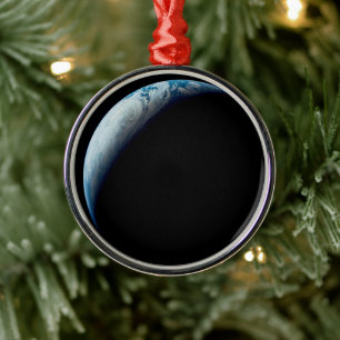 Ornement En Métal Crescent Terre De La Mission Apollo 4. 2