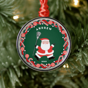 Ornement En Métal Crosse Personnalisée Céramique Collectif Ou