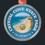 Ornement En Métal Crystal cove<br><div class="desc">Crystal Cove State Park, Californie.</div>