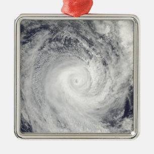Ornement En Métal Cyclone tropical Oli au large de Tahiti