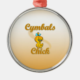 Ornement En Métal Cymbales Chick