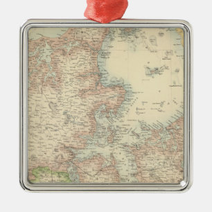 Ornement En Métal Danemark avec Schleswig et Holstein