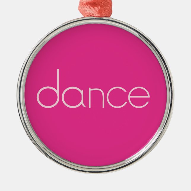 Ornement En Métal Danse (Devant)