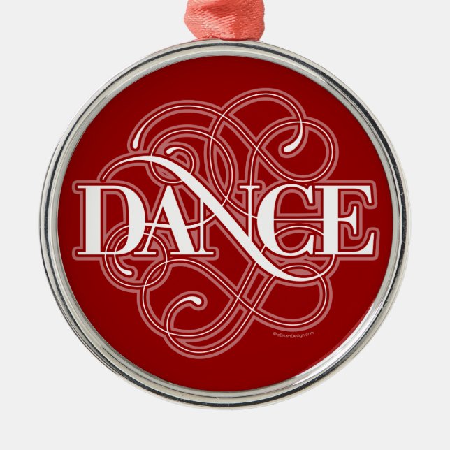 Ornement En Métal Danse (Devant)
