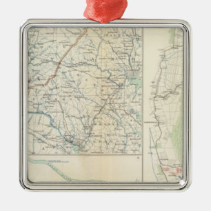 Ornement En Métal Départements militaires de Wash, Penn, Annapolis, 