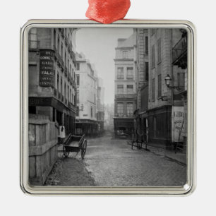 Ornement En Métal DES Bourdonnais Paris 1858-78 de rue