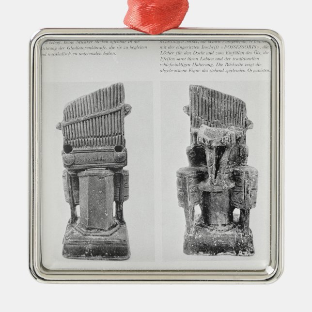 Ornement En Métal Deux organes (Devant)