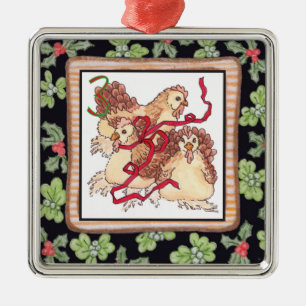 Ornement En Métal Douze jours de Noël