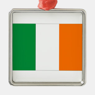 Ornement En Métal Drapeau de l'Irlande