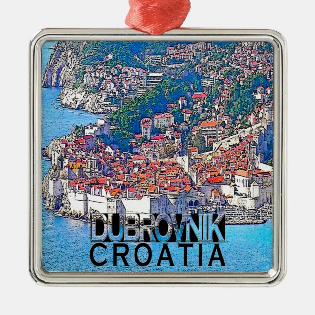 Ornement En Métal Dubrovnik (Devant)