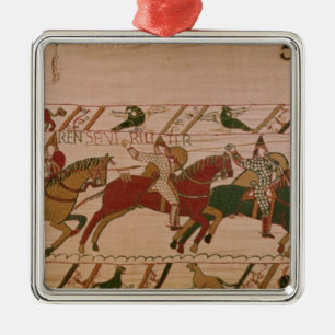 Ornement En Métal Duc William Exhorts ses troupes