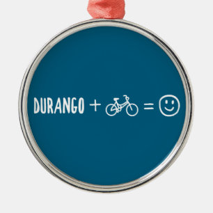 Ornement En Métal Durango Colorado Plus Bikes Vous Rend Heureux