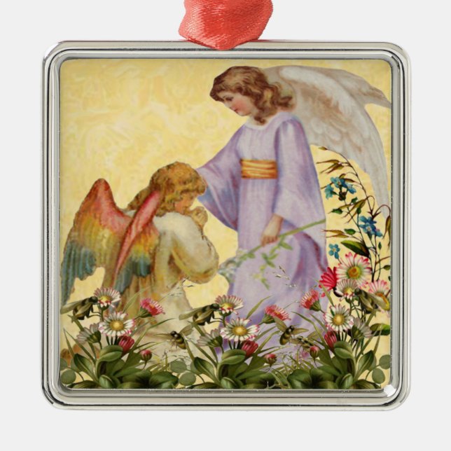 Ornement En Métal Easter Blessings Angel Ornament (Devant)