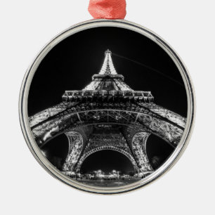 Ornement En Métal Eiffel Tower Paris France