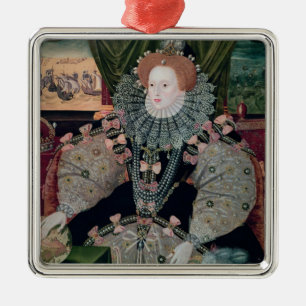 Ornement En Métal Elizabeth I, portrait d'armada, c.1588