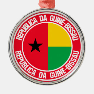 Ornement En Métal Emblème du cycle de Guinée-Bissau