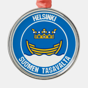 Ornement En Métal Emblème du cycle d'Helsinki