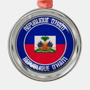 Ornement En Métal Emblème du tour d'Haïti