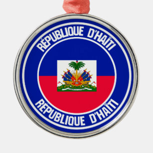 Ornement En Métal Emblème du tour d'Haïti