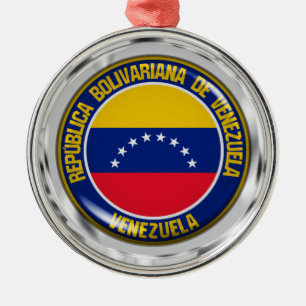 Ornement En Métal Emblème du Venezuela