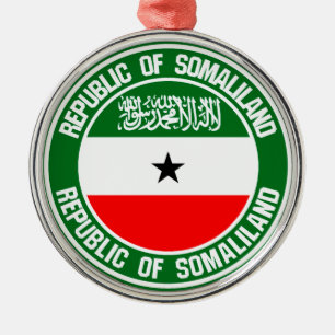 Ornement En Métal Emblème rond du Somaliland