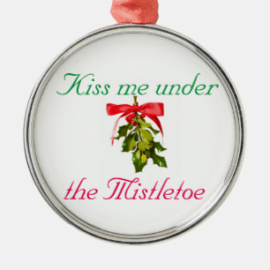 Ornement En Métal embrasse-moi sous le faux-pied Thunder_Cove