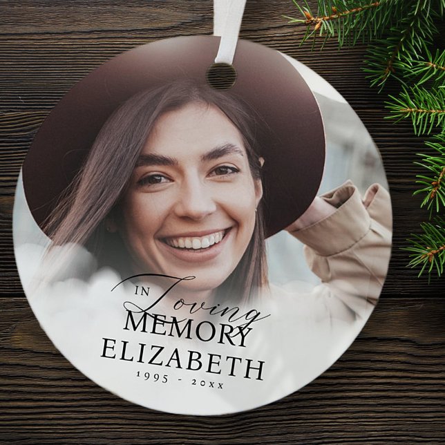 Ornement En Métal En Mémoire Amoureuse Nuages Mémorial Photos modern (Créateur téléchargé)