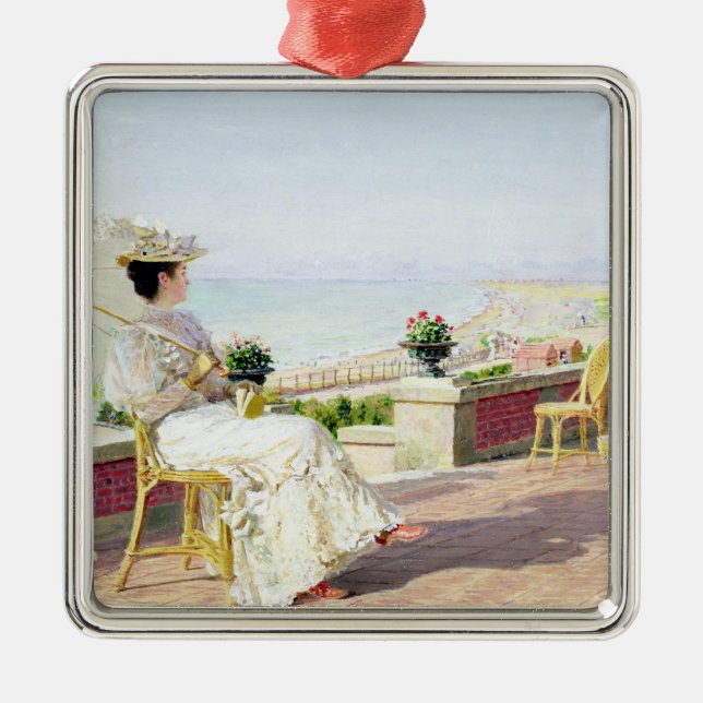 Ornement En Métal En Vacance (Devant)