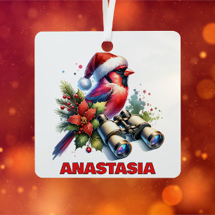 Ornement En Métal Enthousiaste de l'observation des oiseaux Personna