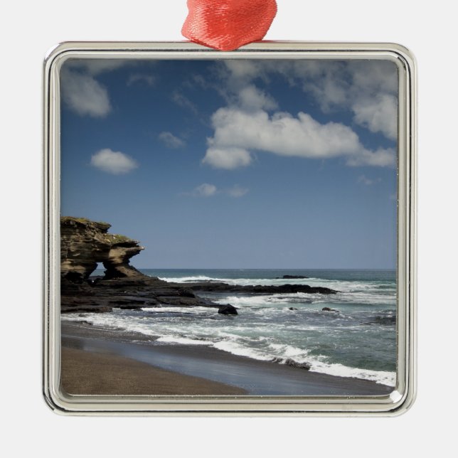 Ornement En Métal Equateur, Galapagos, Santiago alias James).4 (Devant)