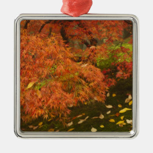 Ornement En Métal érable japonais en couleur d'automne