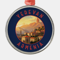 Erevan Arménie Cercle retro en détresse